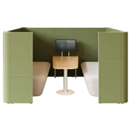 Espacios privados con aislamiento acústico